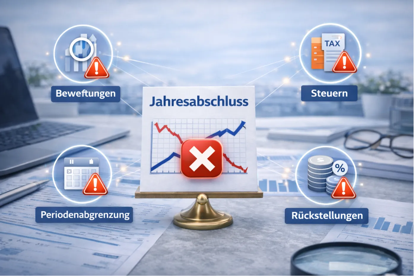 Jahresabschluss nach OR: typische Fehler und wie man sie vermeidet